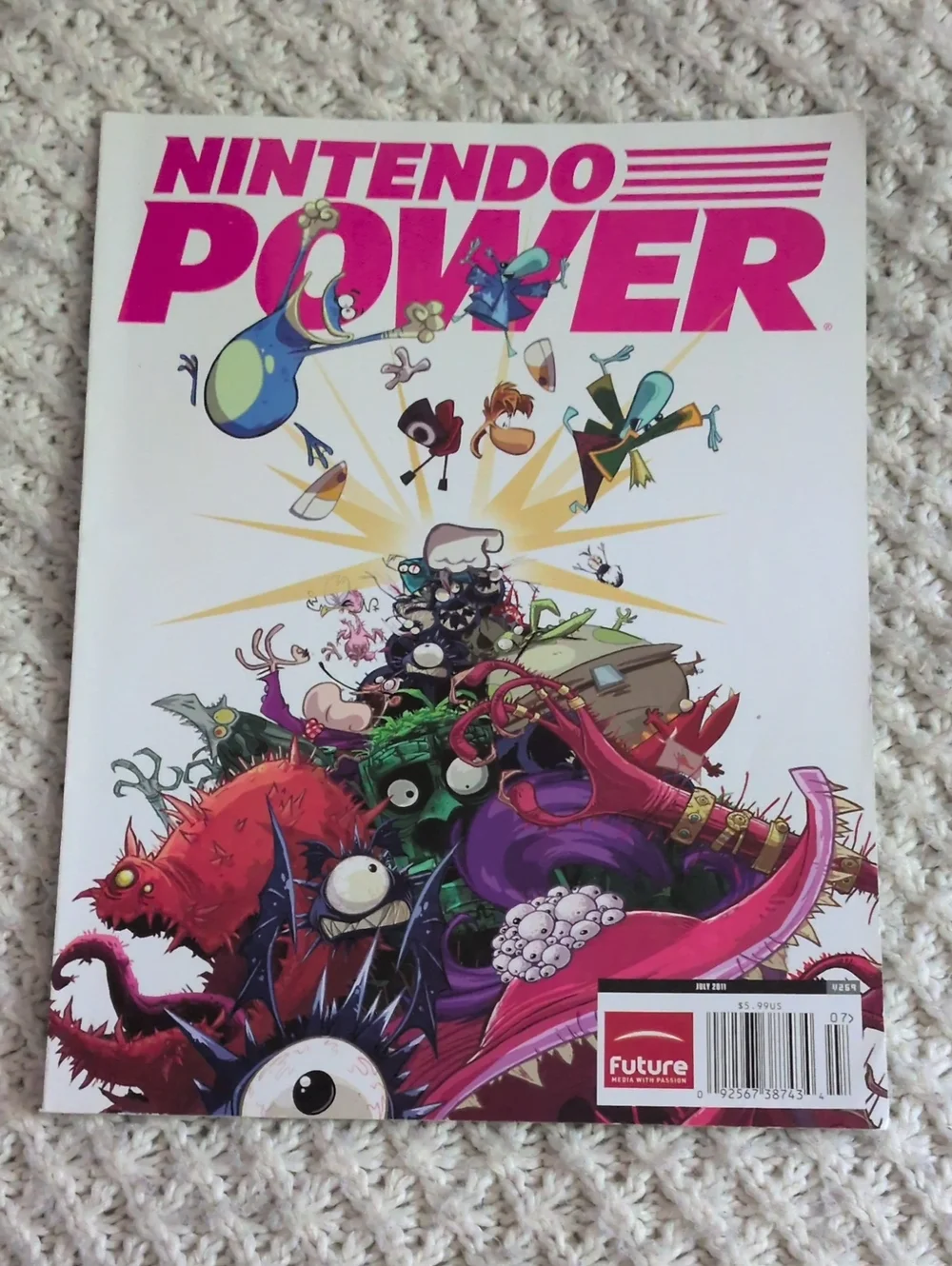 Nintendo Power Magazine #V269 July 2011 Rayman Origins